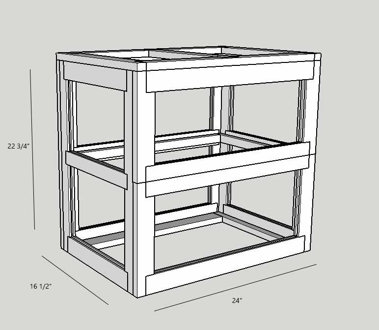 CAD Model of Hamster Box